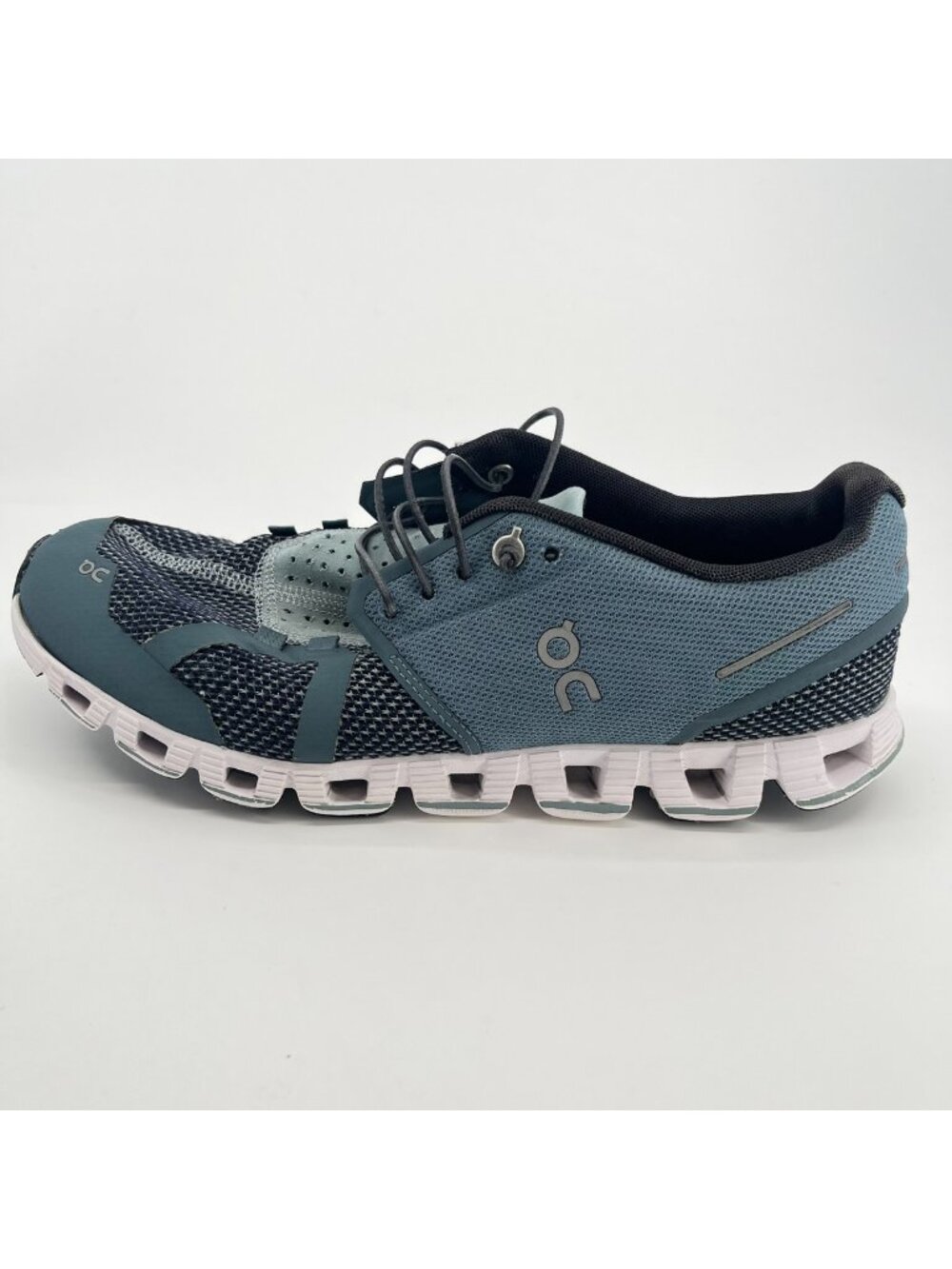 On Cloud 2 Womens Size 10 Blue White Athletic Running Walking Shoes Sneakers - Picture 3 of 12